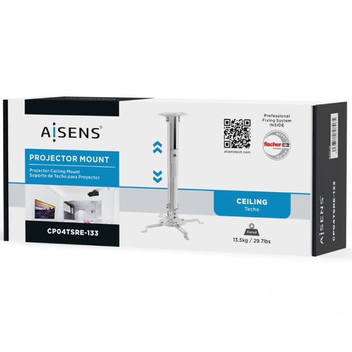 Aisens Soporte de Techo Universal CP04TSRE-133 Blanco Aisens Soporte de Techo Universal CP04TSRE-133 Blanco
